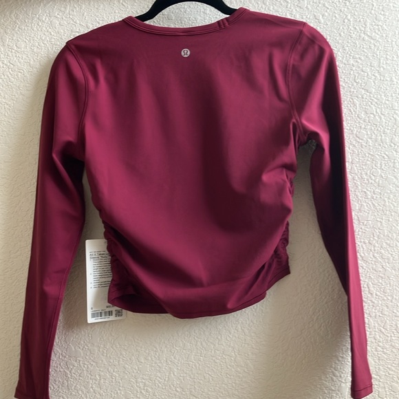 Lululemon All It Takes Long Sleeve - Nulu (Size 6) NWT - Picture 4 of 9